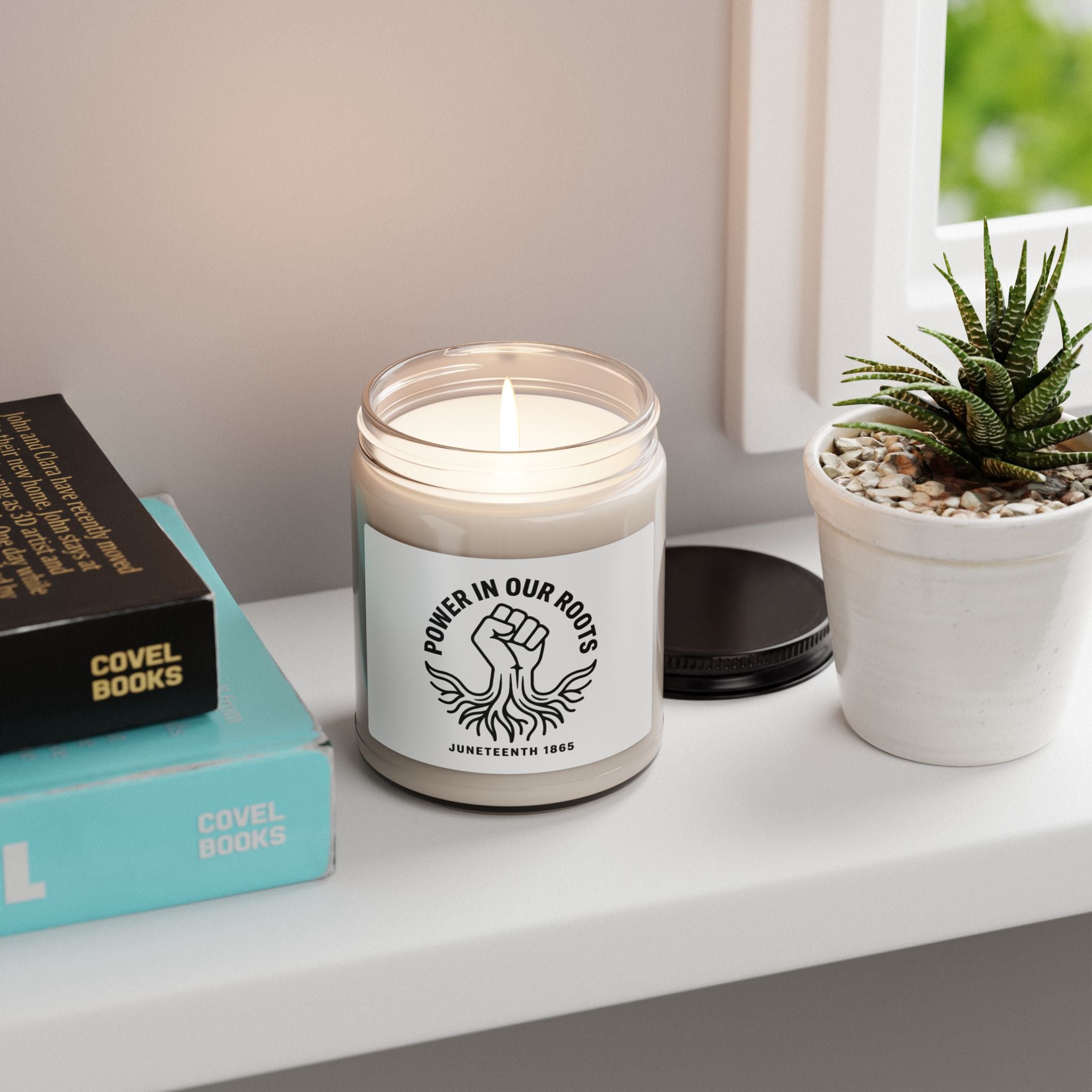 Power In Our Roots Candle | Juneteenth 1865 Soy Candle, Black Pride