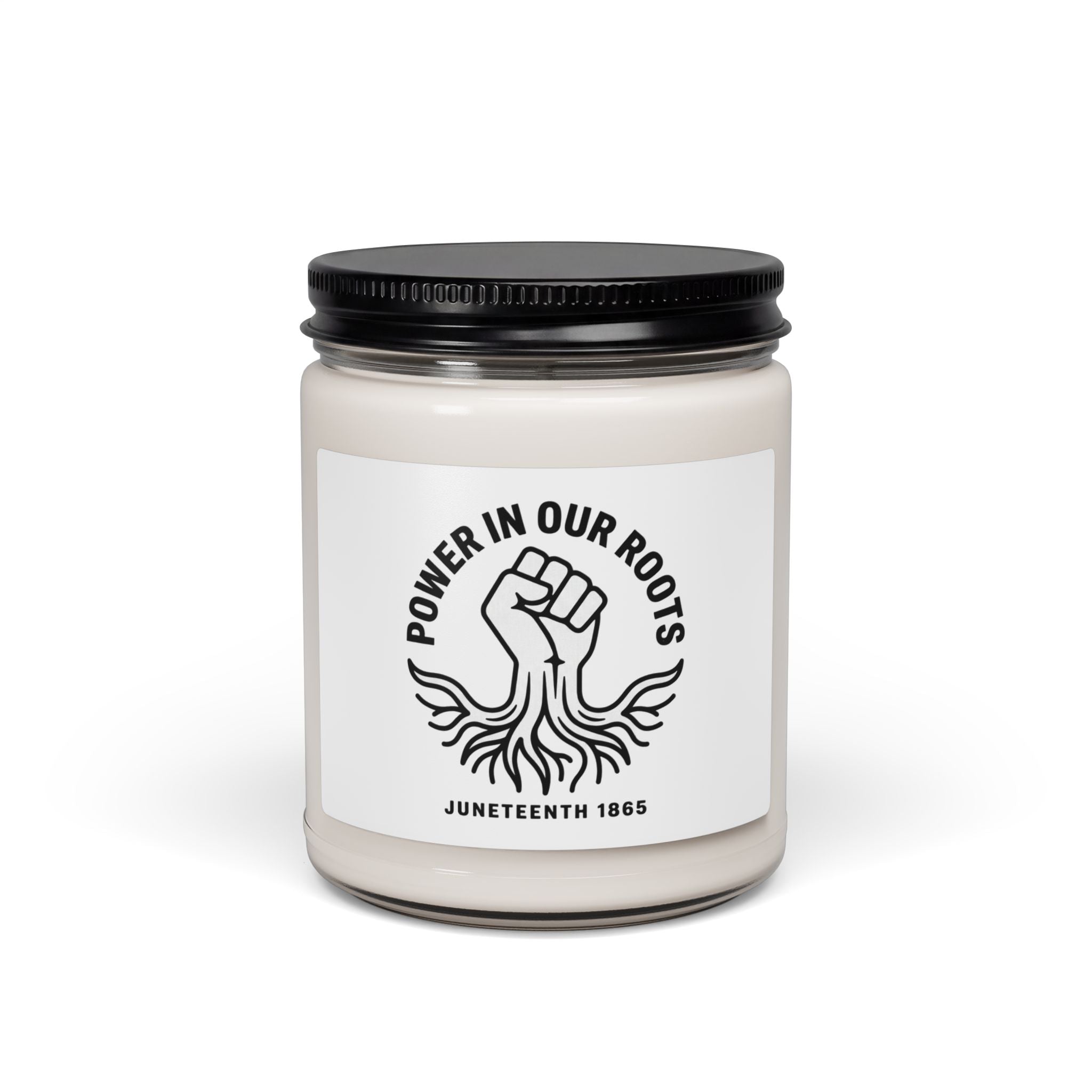 Power In Our Roots Candle | Juneteenth 1865 Soy Candle, Black Pride